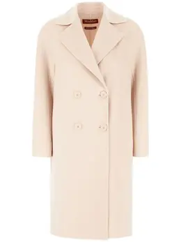 Max Mara: Бежевое пальто 