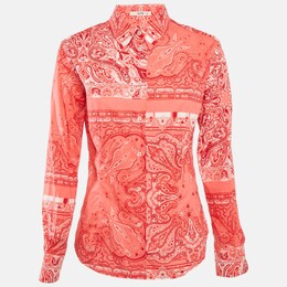 Etro: Розовая рубашка 