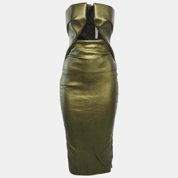 Rick Owens: Зелёное платье 