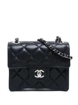 CHANEL Pre-Owned: Чёрная сумка 