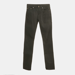 Saint Laurent Paris: Чёрные джинсы 