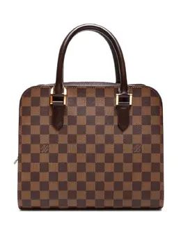 Louis Vuitton Pre-Owned: Коричневая сумка-шоппер 
