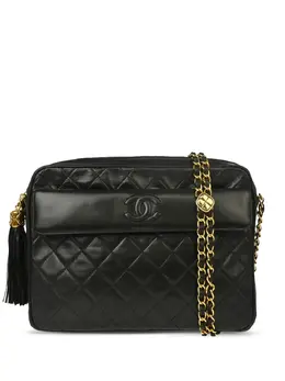 CHANEL Pre-Owned: Чёрная сумка 