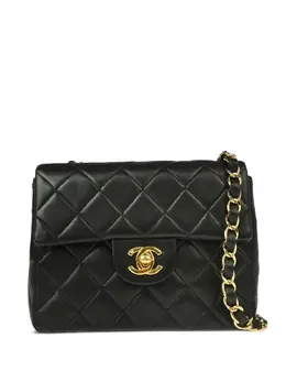 CHANEL Pre-Owned: Чёрная сумка 