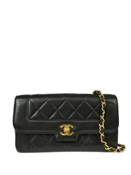 CHANEL Pre-Owned: Чёрная сумка 