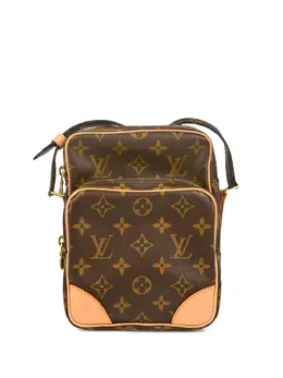 Louis Vuitton Pre-Owned: Коричневая сумка через плечо 