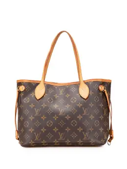 Louis Vuitton Pre-Owned: Коричневая сумка-шоппер 