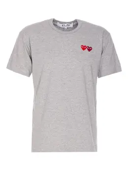 Comme Des Garçons Play: Футболка  Heart с коротким рукавом