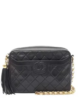 CHANEL Pre-Owned: Чёрная сумка 