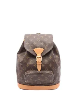 Louis Vuitton Pre-Owned: Коричневый рюкзак 