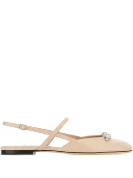 Jimmy Choo: Розовые балетки 