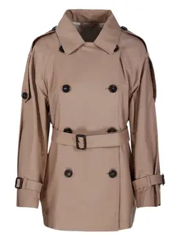 Max Mara: Двубортный плащ 