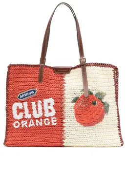 Anya Hindmarch: Бежевая сумка 