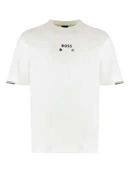 BOSS: Белая футболка 