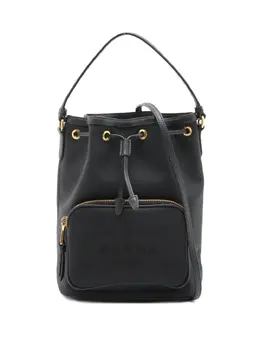 Prada Pre-Owned: Чёрная сумка 