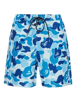 A BATHING APE®: Голубые шорты 
