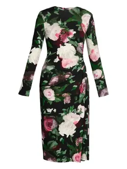 ERDEM: Платье с длинным рукавом 