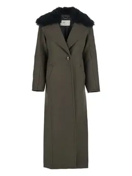 Blumarine: Зелёное пальто 