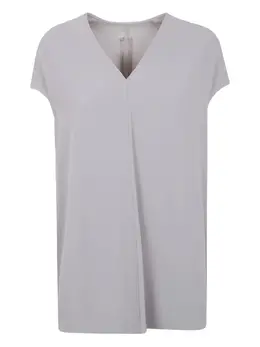 Rick Owens: Блуза с v-образным вырезом 