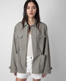 Zadig & Voltaire: Пуховик с карманами 