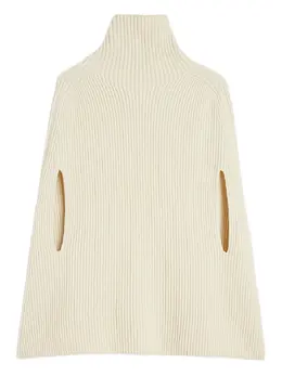 Jil Sander: Трикотажный плащ 
