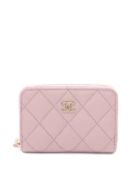 CHANEL Pre-Owned: Светлый кошелёк 