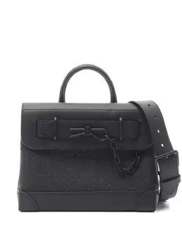 Louis Vuitton Pre-Owned: Чёрная сумка 