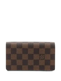 Louis Vuitton Pre-Owned: Коричневый кошелёк 