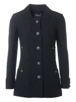 CHANEL Pre-Owned: Куртка из шерсти 