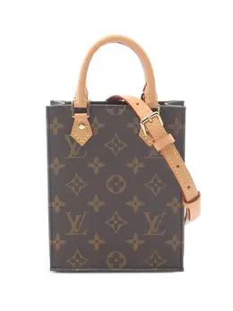 Louis Vuitton Pre-Owned: Коричневая сумка 