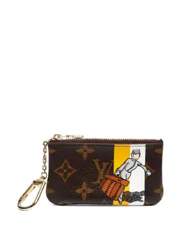 Louis Vuitton Pre-Owned: Коричневый кошелёк 