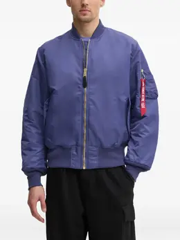 Alpha Industries: Фиолетовая куртка 