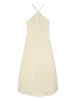 Jil Sander: Светлое платье 