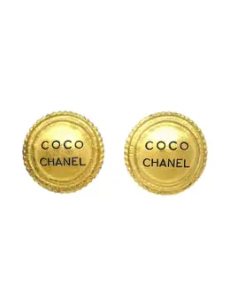 CHANEL Pre-Owned: Серьги 