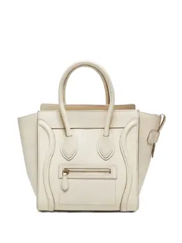 Céline Pre-Owned: Белая сумка-шоппер 