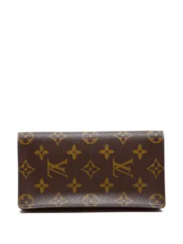 Louis Vuitton Pre-Owned: Коричневый кошелёк 