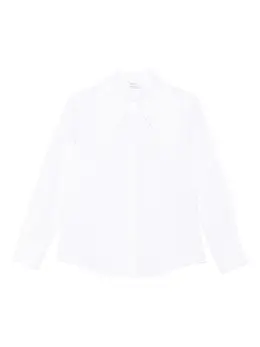 Alexander McQueen: Рубашка  Oversized с воротником