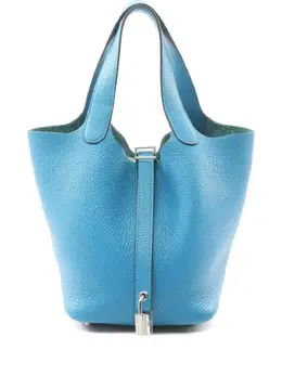 Hermès Pre-Owned: Голубая сумка 