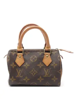 Louis Vuitton Pre-Owned: Коричневая сумка 
