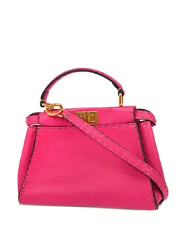 Fendi Pre-Owned: Розовая сумка 
