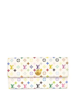 Louis Vuitton Pre-Owned: Белый кошелёк 