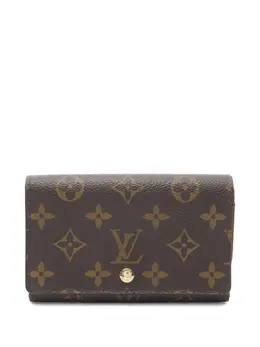 Louis Vuitton Pre-Owned: Коричневый кошелёк 