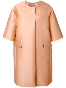 Max Mara: Атласное пальто 