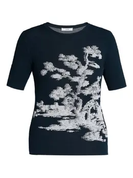 ERDEM: Жаккардовый топ 