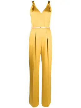 Max Mara: Атласный комбинезон 