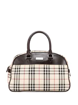 Burberry Pre-Owned: Коричневая сумка 