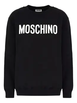 Moschino: Свитшот с принтом 