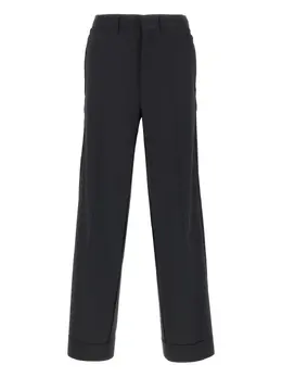 MM6 Maison Margiela: Брюки из шерсти 
