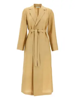 Max Mara: Бежевое пальто 