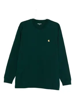 Carhartt WIP: Тёмная футболка 